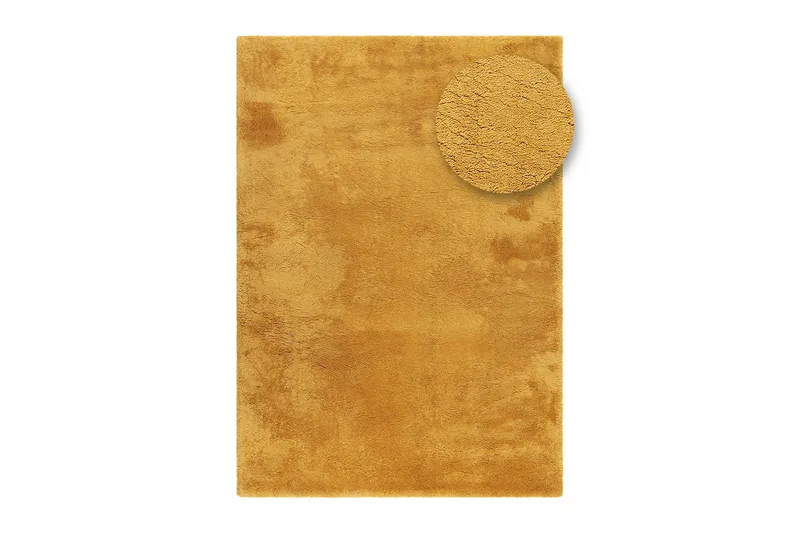 Ryamatta Royal Deluxe - 140x200 cm, Yellow - Textil & mattor - Mattor - Modern matta - Ryamatta & luggmatta