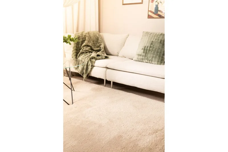 Ryamatta Royal Deluxe - 160x230 cm, Greige - Textil & mattor - Mattor - Modern matta - Ryamatta & luggmatta