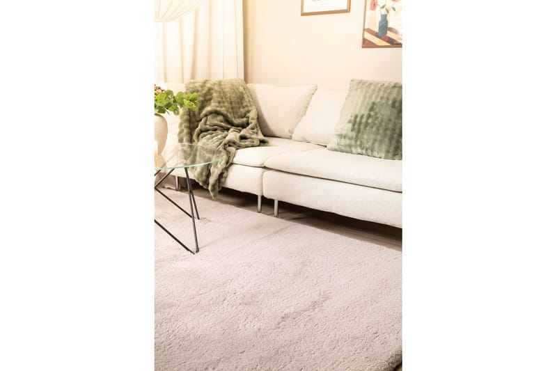 Ryamatta Royal Deluxe - 160x230 cm, Silver - Textil & mattor - Mattor - Modern matta - Ryamatta & luggmatta