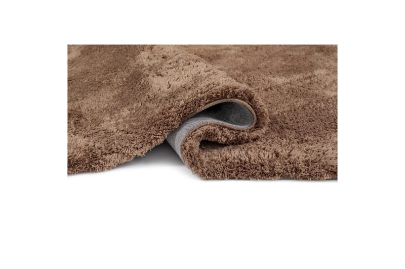 Ryamatta Royal Deluxe Rund - 120x120 cm, Mocca - Textil & mattor - Mattor - Modern matta - Ryamatta & luggmatta