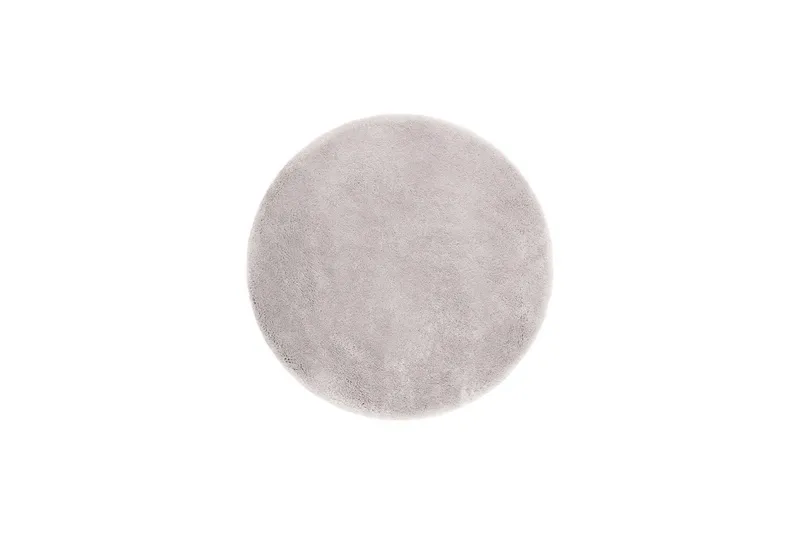 Ryamatta Royal Deluxe Rund - 120x120 cm, Silver - Textil & mattor - Mattor - Modern matta - Ryamatta & luggmatta