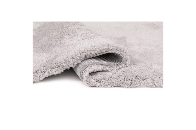 Ryamatta Royal Deluxe Rund - 120x120 cm, Silver - Textil & mattor - Mattor - Modern matta - Ryamatta & luggmatta