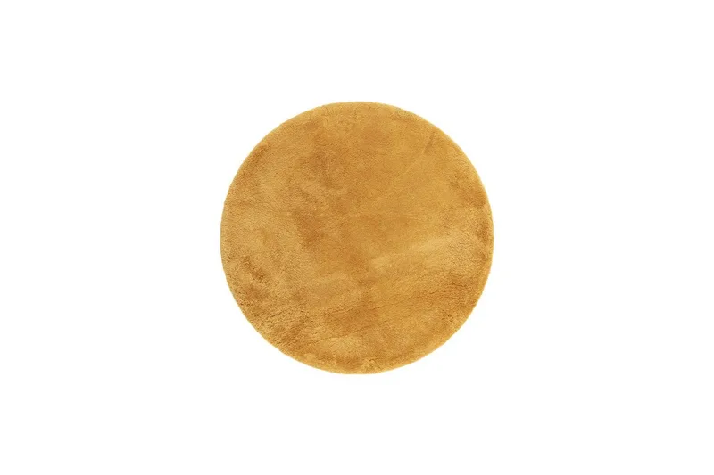 120x120 cm, Yellow Ryamatta Royal Deluxe Rund