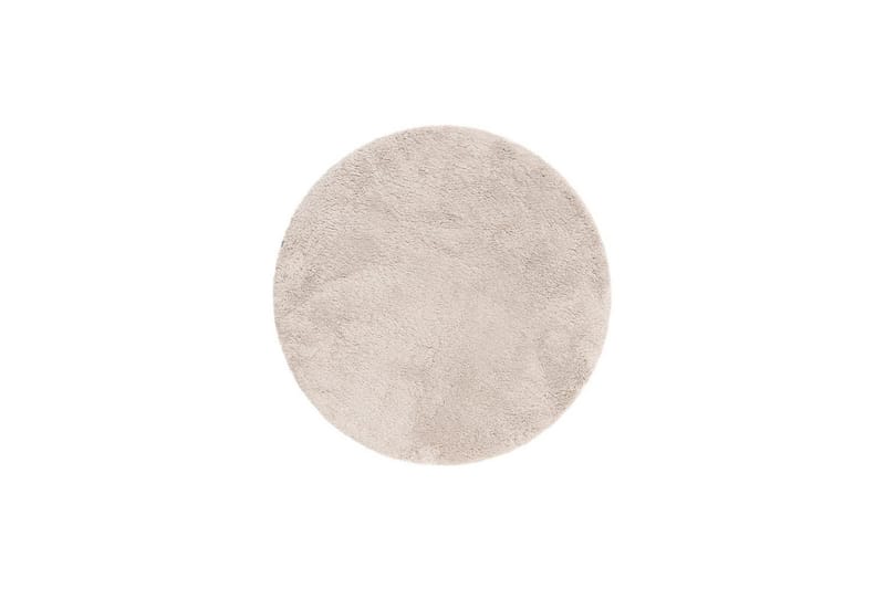 Ryamatta Royal Deluxe Rund - 160x160 cm, Greige - Textil & mattor - Mattor - Modern matta - Ryamatta & luggmatta
