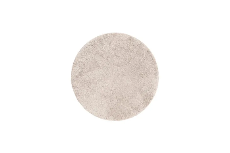 Ryamatta Royal Deluxe Rund, 160x160 cm, Greige