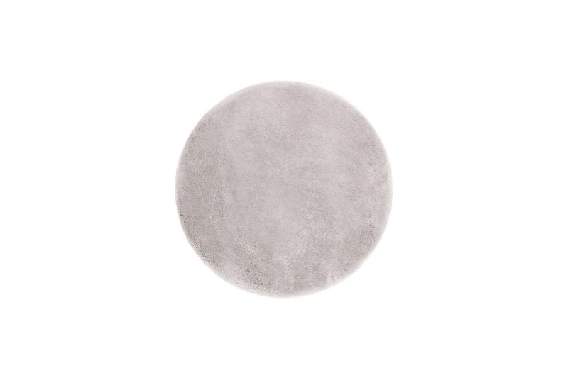 Ryamatta Royal Deluxe Rund, 160x160 cm, Silver