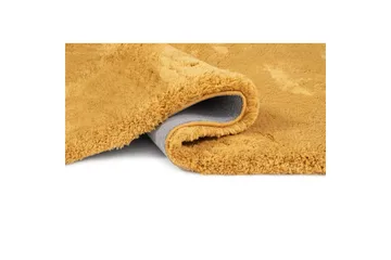 Ryamatta Royal Deluxe Rund - 160x160 cm, Yellow - Textil & mattor - Mattor - Modern matta - Ryamatta & luggmatta