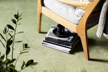Satine Matta 160x230 cm Grön - Vm Carpet - Textil & mattor - Mattor - Modern matta - Ryamatta & luggmatta