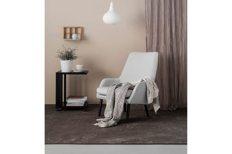 Satine Matta 80x300 cm Brun - Vm Carpet - Textil & mattor - Mattor - Modern matta - Ryamatta & luggmatta