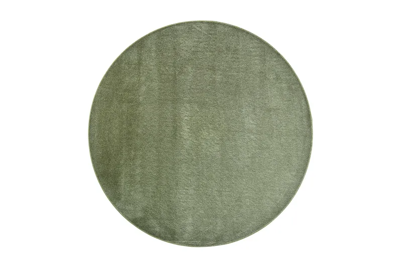 Satine Matta Rund 160 cm Grön - Vm Carpet - Textil & mattor - Mattor - Modern matta - Ryamatta & luggmatta