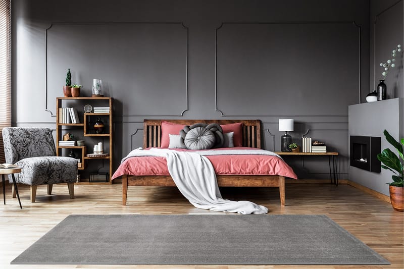 Sheraton Ryamatta Rektangulär 140x200 cm - Grå - Textil & mattor - Mattor - Modern matta - Ryamatta & luggmatta