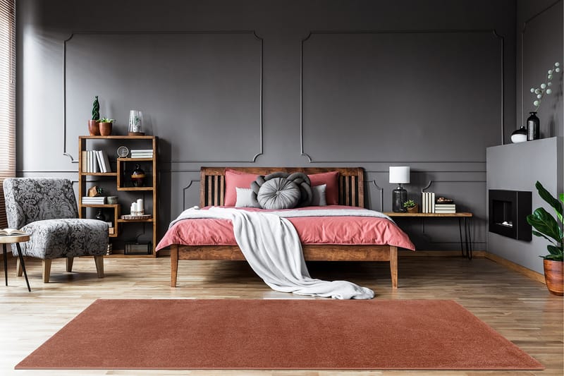 Sheraton Ryamatta Rektangulär 140x200 cm - Terracotta - Textil & mattor - Mattor - Modern matta - Ryamatta & luggmatta