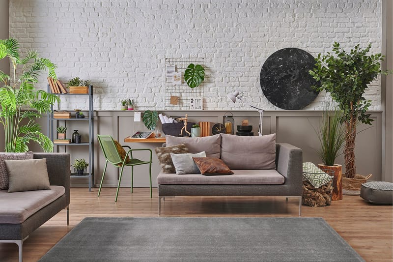 Sheraton Ryamatta Rektangulär 240x340 cm - Grå - Textil & mattor - Mattor - Modern matta - Ryamatta & luggmatta