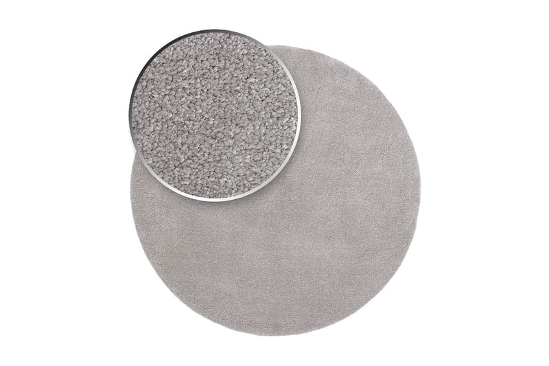 Sheraton Ryamatta Rund 120 cm - Silver - Textil & mattor - Mattor - Modern matta - Ryamatta & luggmatta