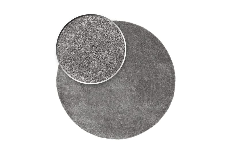 Sheraton Ryamatta Rund 200 cm - Grå - Textil & mattor - Mattor - Modern matta - Ryamatta & luggmatta