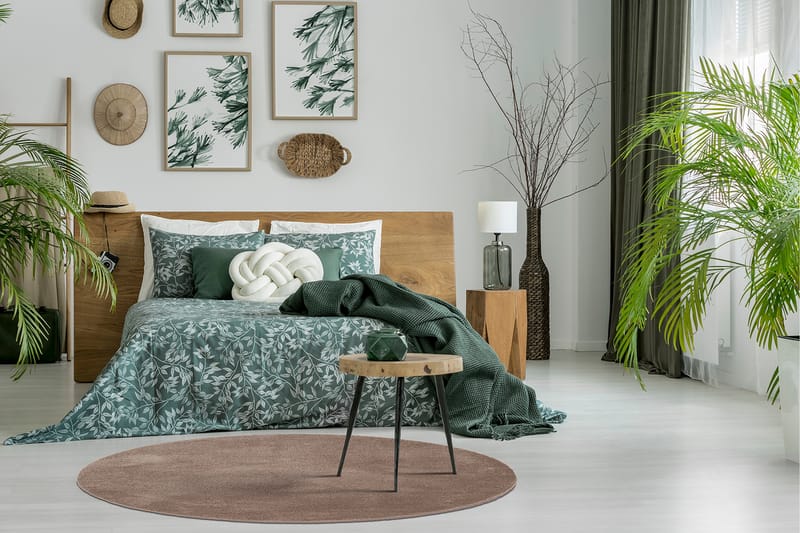 Sheraton Ryamatta Rund 240 cm - Linne - Textil & mattor - Mattor - Modern matta - Ryamatta & luggmatta