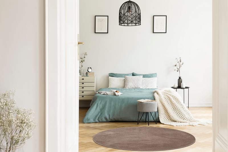 Sheraton Ryamatta Rund 240 cm - Linne - Textil & mattor - Mattor - Modern matta - Ryamatta & luggmatta