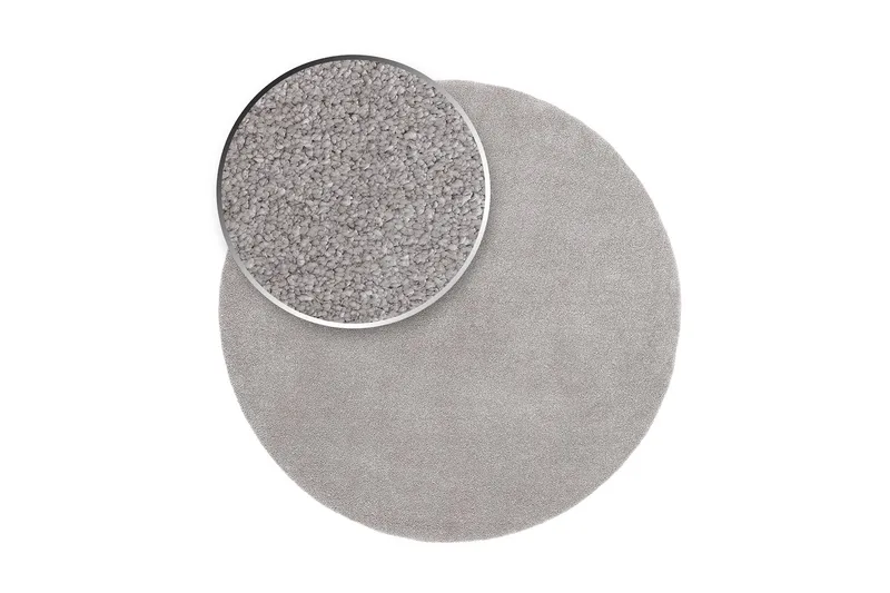 Sheraton Ryamatta Rund 240 cm - Silver - Textil & mattor - Mattor - Modern matta - Ryamatta & luggmatta