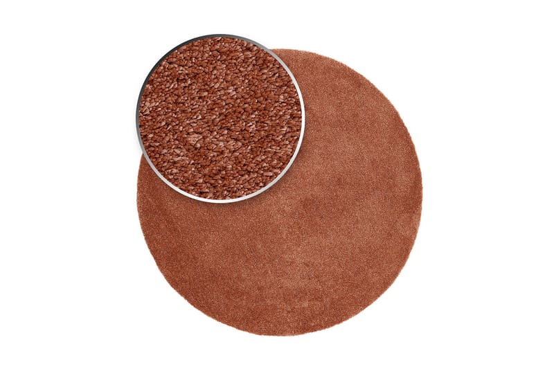 Sheraton Ryamatta Rund 240 cm - Terracotta - Textil & mattor - Mattor - Modern matta - Ryamatta & luggmatta