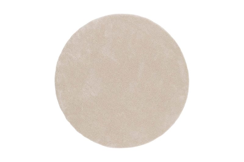 Sheraton Ryamatta Rund 80 cm - Creme - Textil & mattor - Mattor - Modern matta - Ryamatta & luggmatta