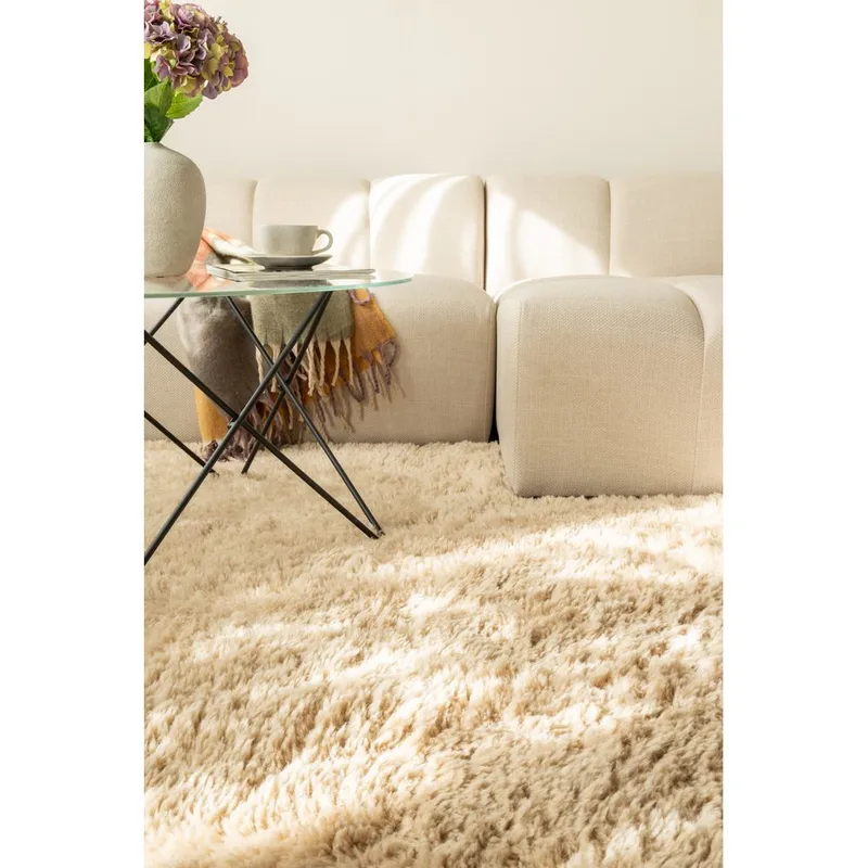 Ryamatta Teddybear - 160x230 cm, Nature - Textil & mattor - Mattor - Modern matta - Ryamatta & luggmatta