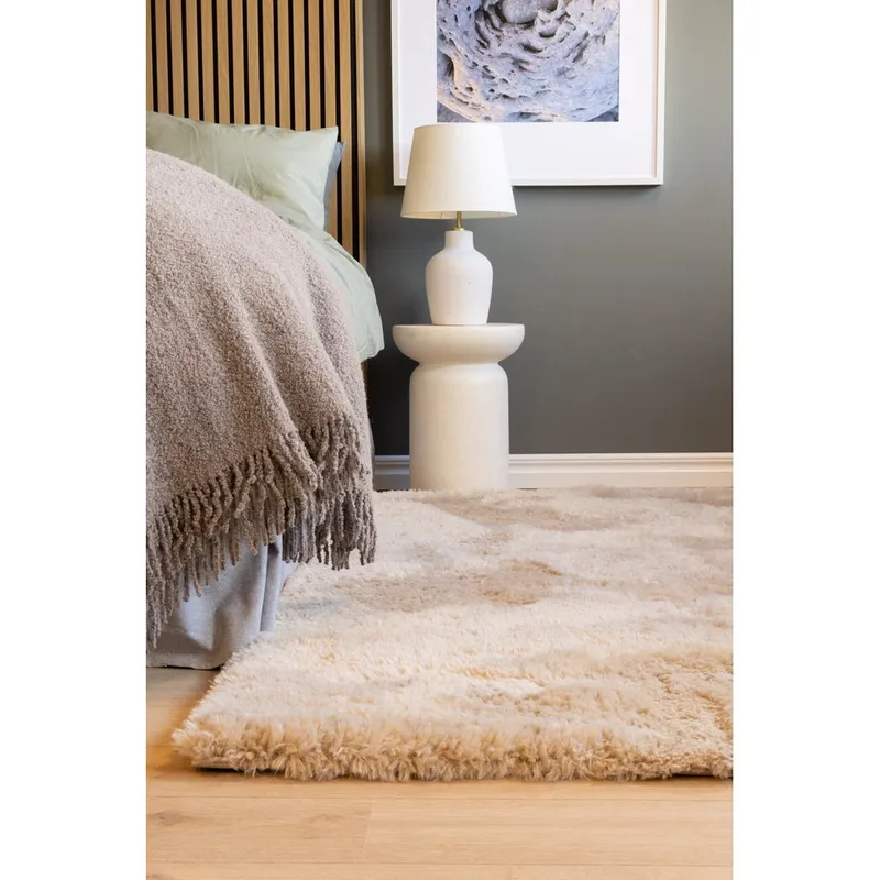 Ryamatta Teddybear - 160x230 cm, Nature - Textil & mattor - Mattor - Modern matta - Ryamatta & luggmatta