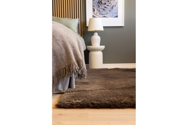 Ryamatta Teddybear - 200x290 cm, Chocolate - Textil & mattor - Mattor - Modern matta - Ryamatta & luggmatta