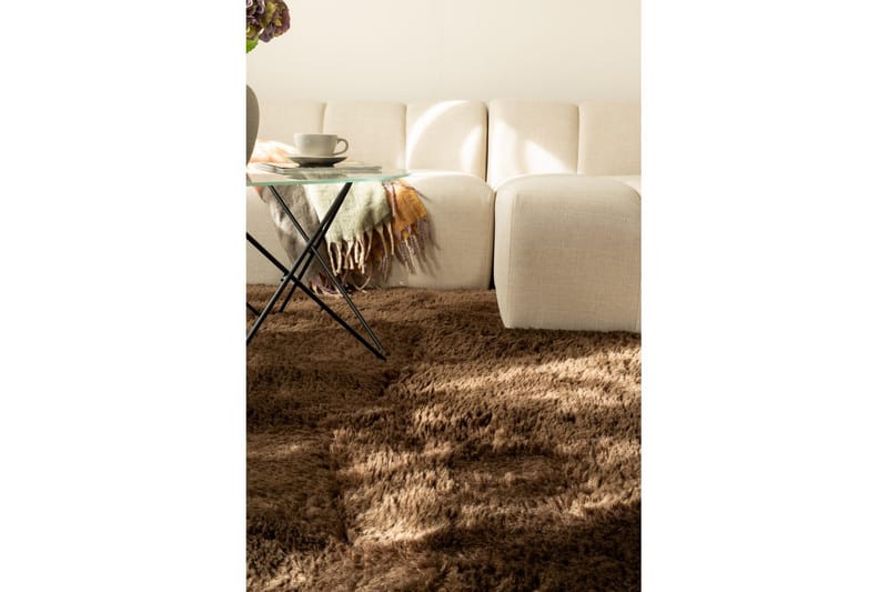 Ryamatta Teddybear - 200x290 cm, Chocolate - Textil & mattor - Mattor - Modern matta - Ryamatta & luggmatta