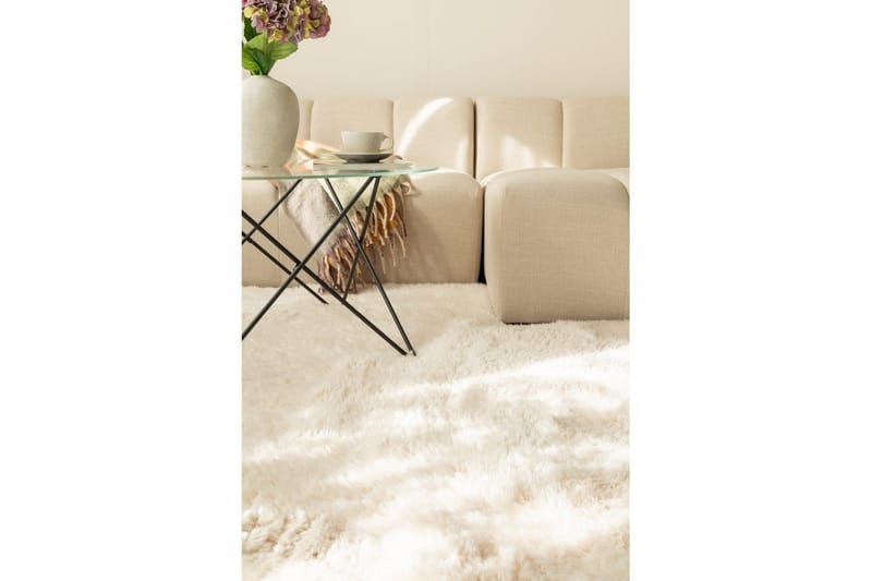 Ryamatta Teddybear - 200x290 cm, Creme - Textil & mattor - Mattor - Modern matta - Ryamatta & luggmatta