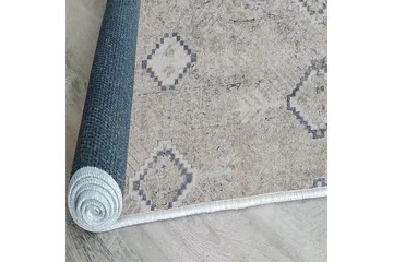 Sabrina Bomullsmatta 100x300 cm Rektangulär - Grå - Textil & mattor - Mattor - Modern matta - Bomullsmatta