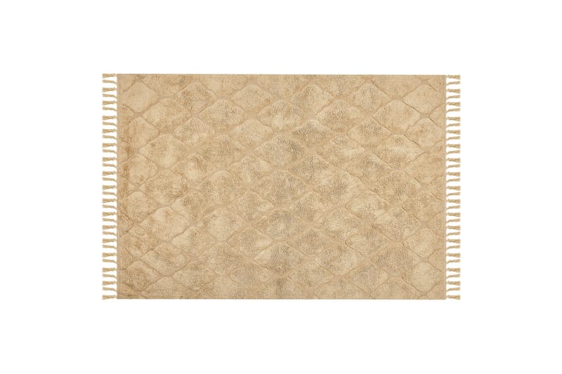 Sanliurfa Ryamatta 140x200 cm - Beige - Textil & mattor - Mattor - Modern matta - Ryamatta & luggmatta