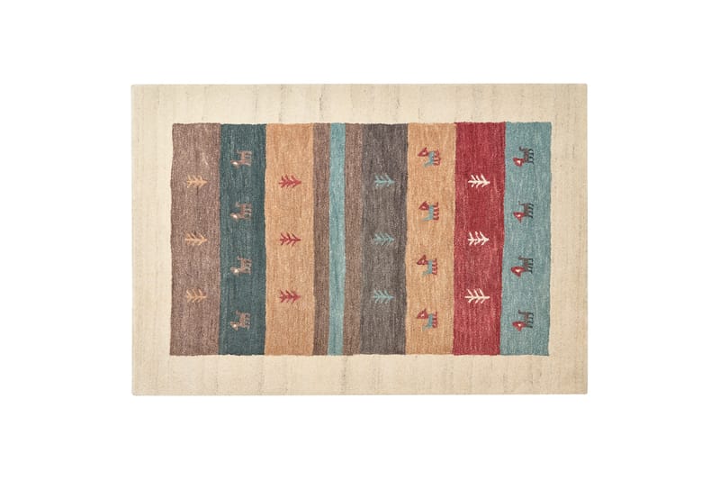 Sarilar Ryamatta 140x200 cm - Röd - Textil & mattor - Mattor - Modern matta - Ryamatta & luggmatta