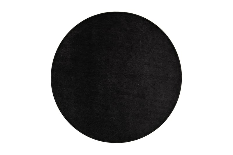 Satine Matta Rund 133 cm Svart, Vm Carpet