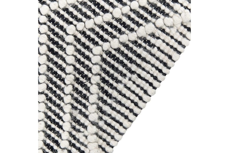 Savuca Ullmatta 160x230 cm - Svart/Vit - Textil & mattor - Mattor - Modern matta - Ullmatta