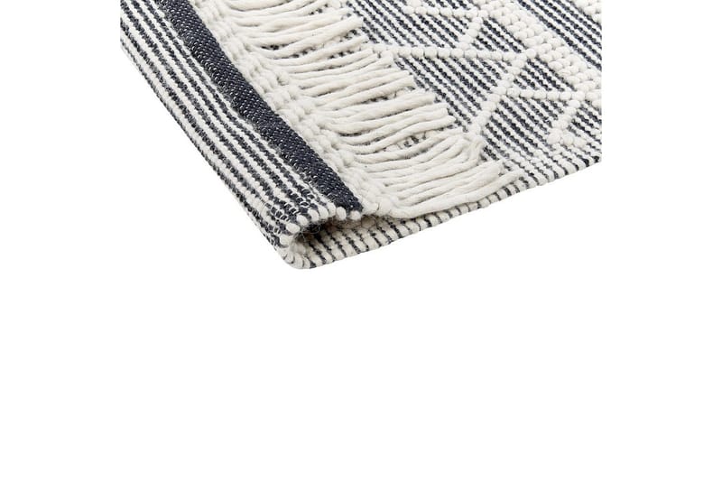 Savuca Ullmatta 160x230 cm - Svart/Vit - Textil & mattor - Mattor - Modern matta - Ullmatta