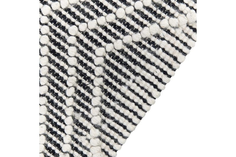 Savuca Ullmatta 160x230 cm - Svart/Vit - Textil & mattor - Mattor - Modern matta - Ullmatta