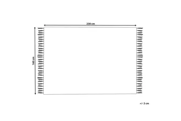Savuca Ullmatta 160x230 cm - Svart/Vit - Textil & mattor - Mattor - Modern matta - Ullmatta