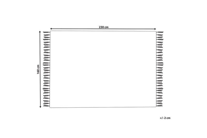 Savuca Ullmatta 160x230 cm - Svart/Vit - Textil & mattor - Mattor - Modern matta - Ullmatta