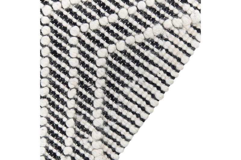 Savuca Ullmatta 160x230 cm - Svart/Vit - Textil & mattor - Mattor - Modern matta - Ullmatta