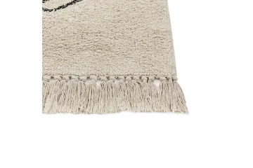 Sazli Bomullsmatta 160x230 cm - Beige - Textil & mattor - Mattor - Modern matta - Bomullsmatta