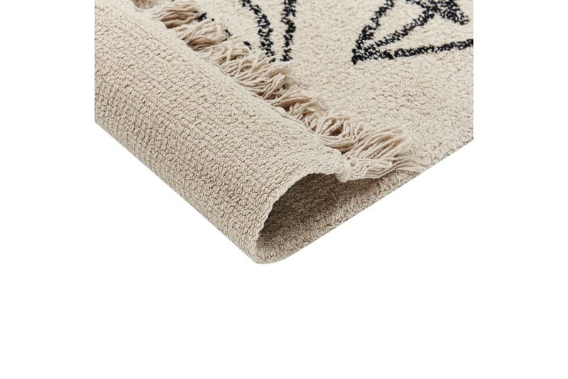 Sazli Bomullsmatta 160x230 cm - Beige - Textil & mattor - Mattor - Modern matta - Bomullsmatta