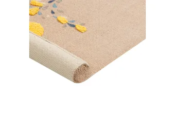 Seai Bomullsmatta 80x150 cm - Beige - Textil & mattor - Barntextilier - Barnmatta & lekmatta