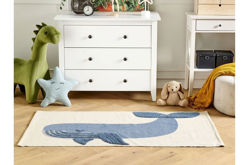 Selai Bomullsmatta 80x150 cm - Beige - Textil & mattor - Mattor - Modern matta - Bomullsmatta
