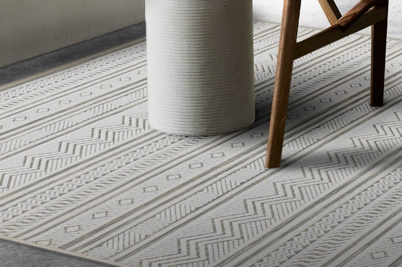 Selenel Wiltonmatta 196x290 cm Rektangulär - Grå - Textil & mattor - Mattor - Modern matta - Friezematta