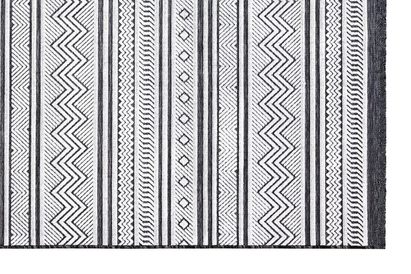 Selenel Wiltonmatta 98x300 cm Rektangulär - Svart/Vit - Textil & mattor - Mattor - Modern matta - Friezematta