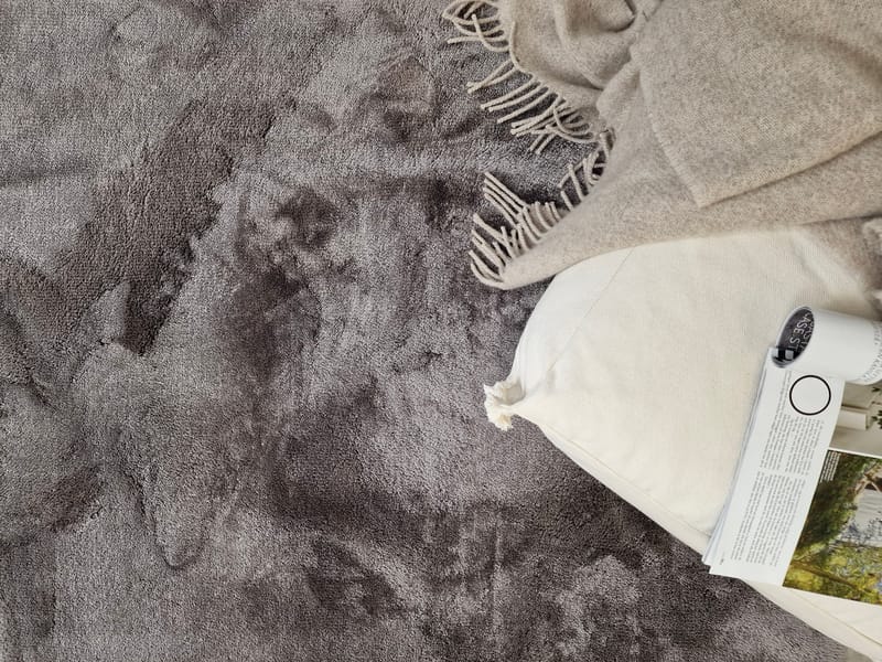 Cozy Ryamatta 110x160 cm Rektangulär - Grå - Textil & mattor - Mattor - Modern matta - Ryamatta & luggmatta