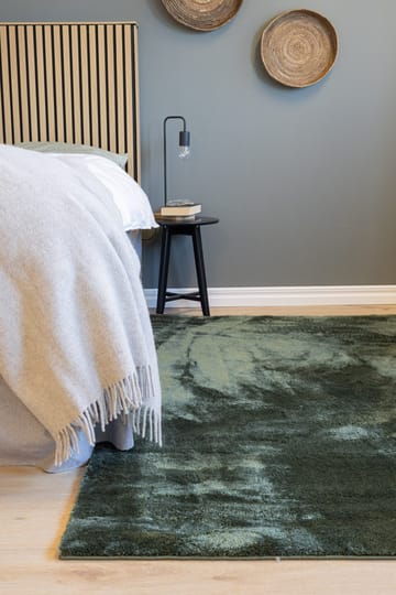 Cozy Ryamatta 133x190 cm Rektangulär - Grön - Textil & mattor - Mattor - Modern matta - Ryamatta & luggmatta