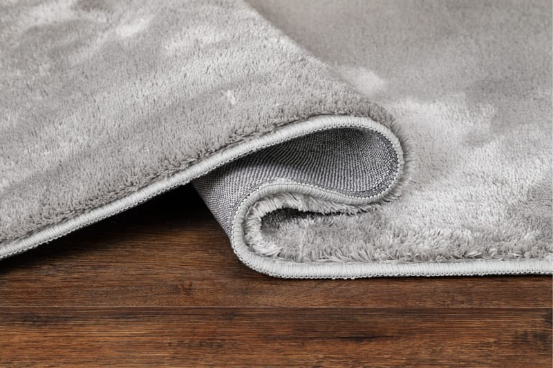 Cozy Ryamatta 133x190 cm Rektangulär - Silver - Textil & mattor - Mattor - Modern matta - Ryamatta & luggmatta