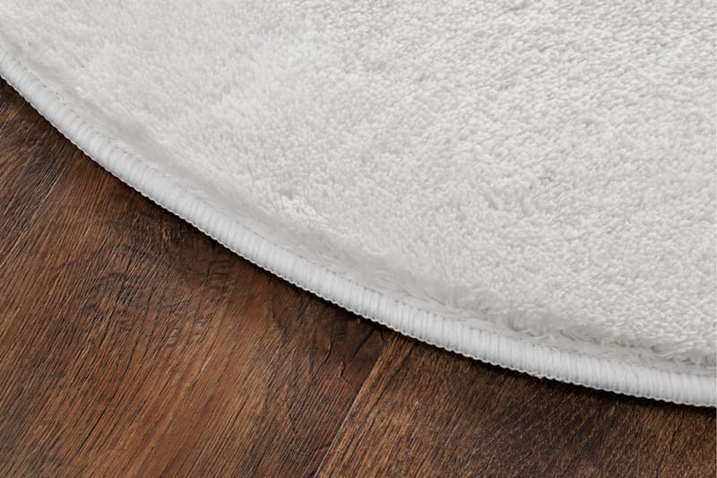 Cozy Ryamatta 200 cm Rund - Vit - Textil & mattor - Mattor - Modern matta - Ryamatta & luggmatta