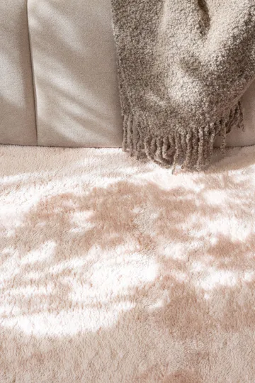 Cozy Ryamatta 200x290 cm Rektangulär - Rosa - Textil & mattor - Mattor - Modern matta - Ryamatta & luggmatta